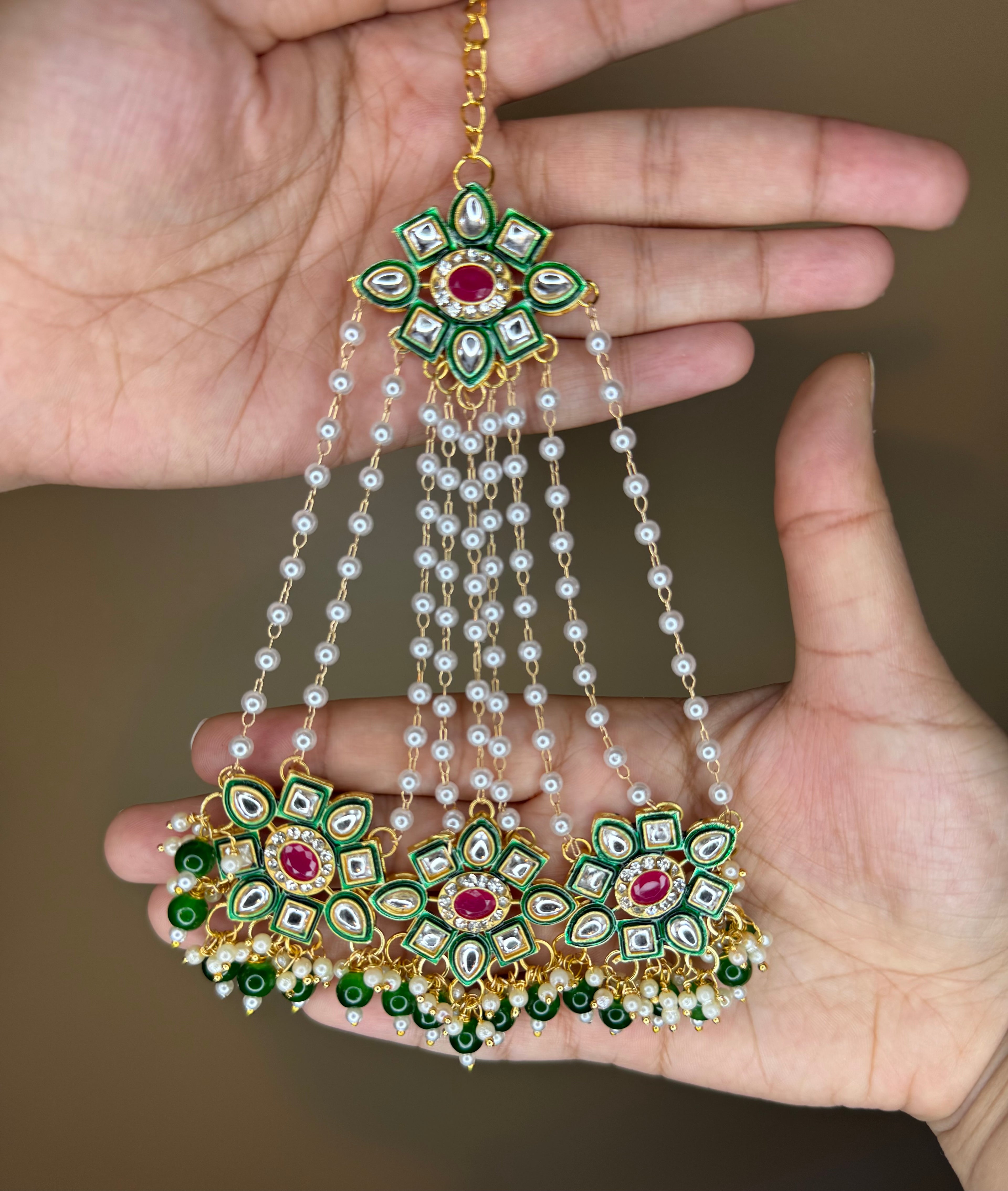 Handmade Beautiful kundan passa❤️
