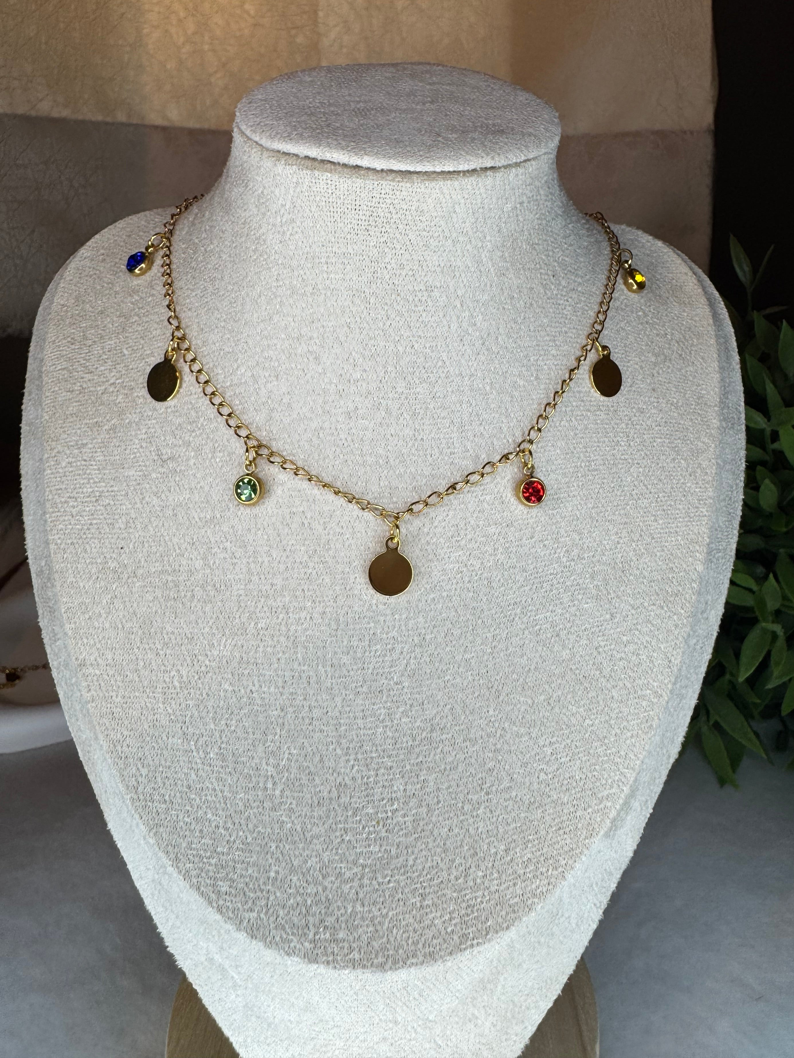 Handmade Beautiful charms necklace