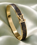 Lv Cocoa Elegance 18k gold plated stainless steel bracelet
