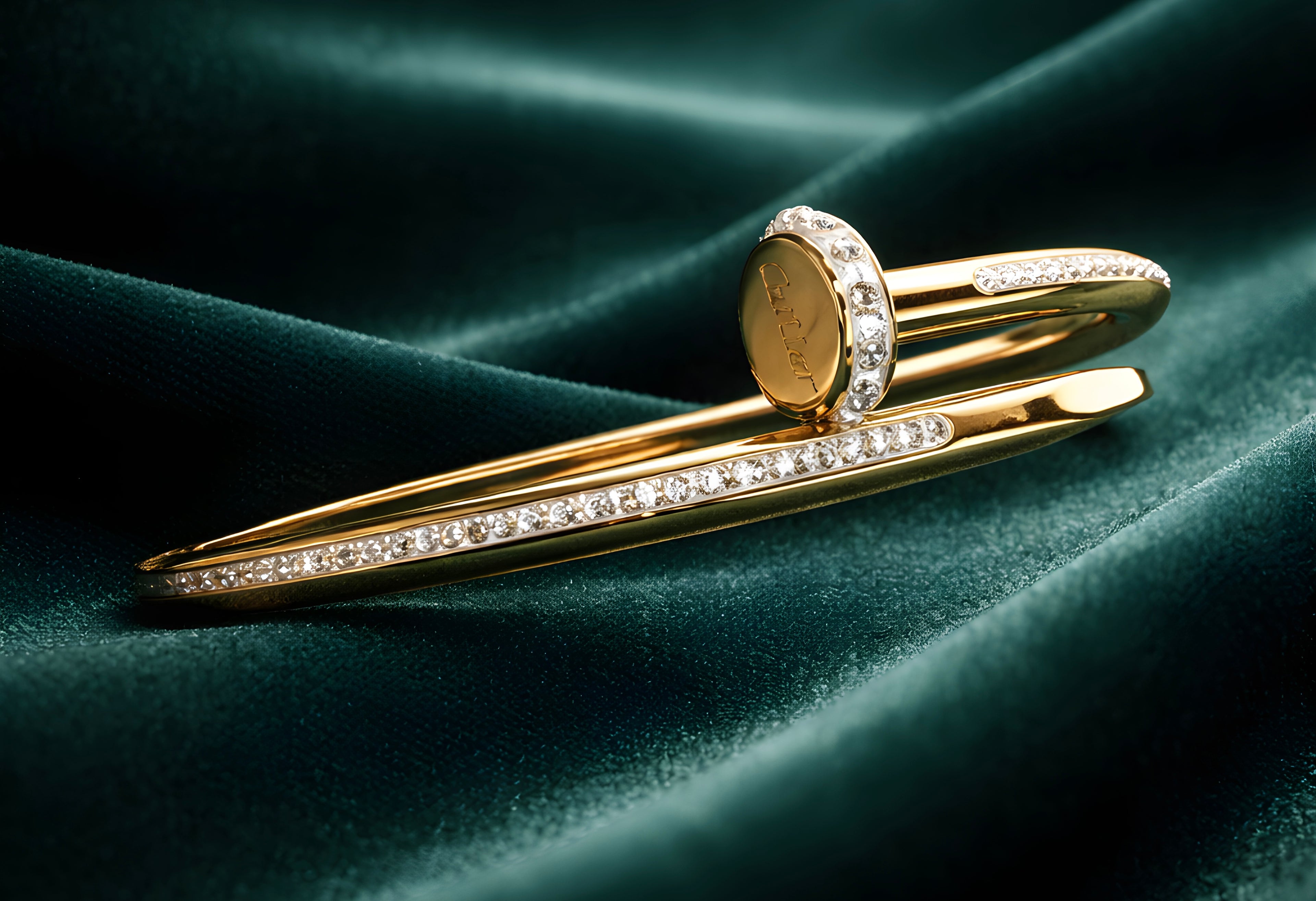 Casual simple style artistic 304 stainless steel 18k gold plated bracelet