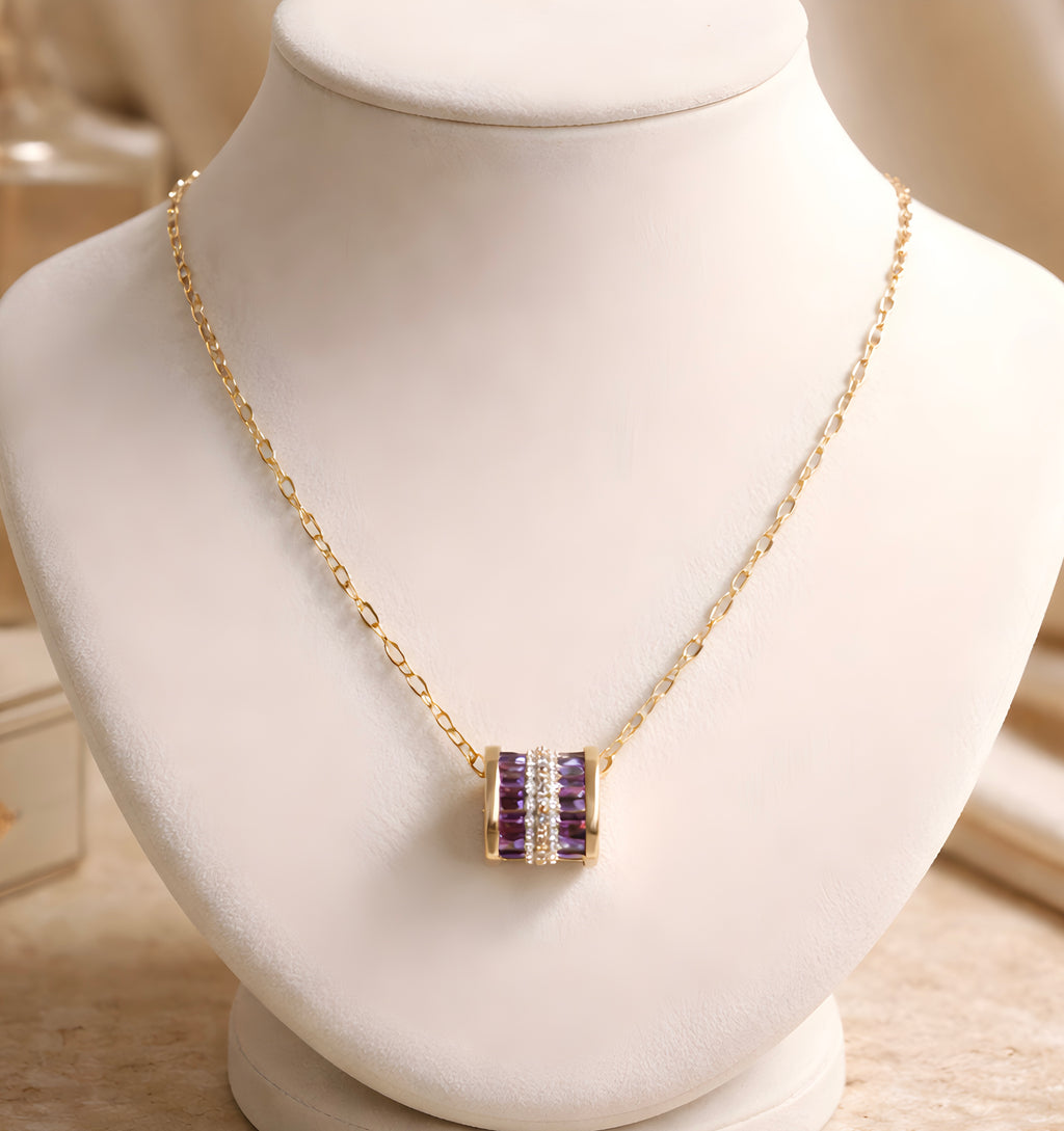 Barrel-shaped pendant