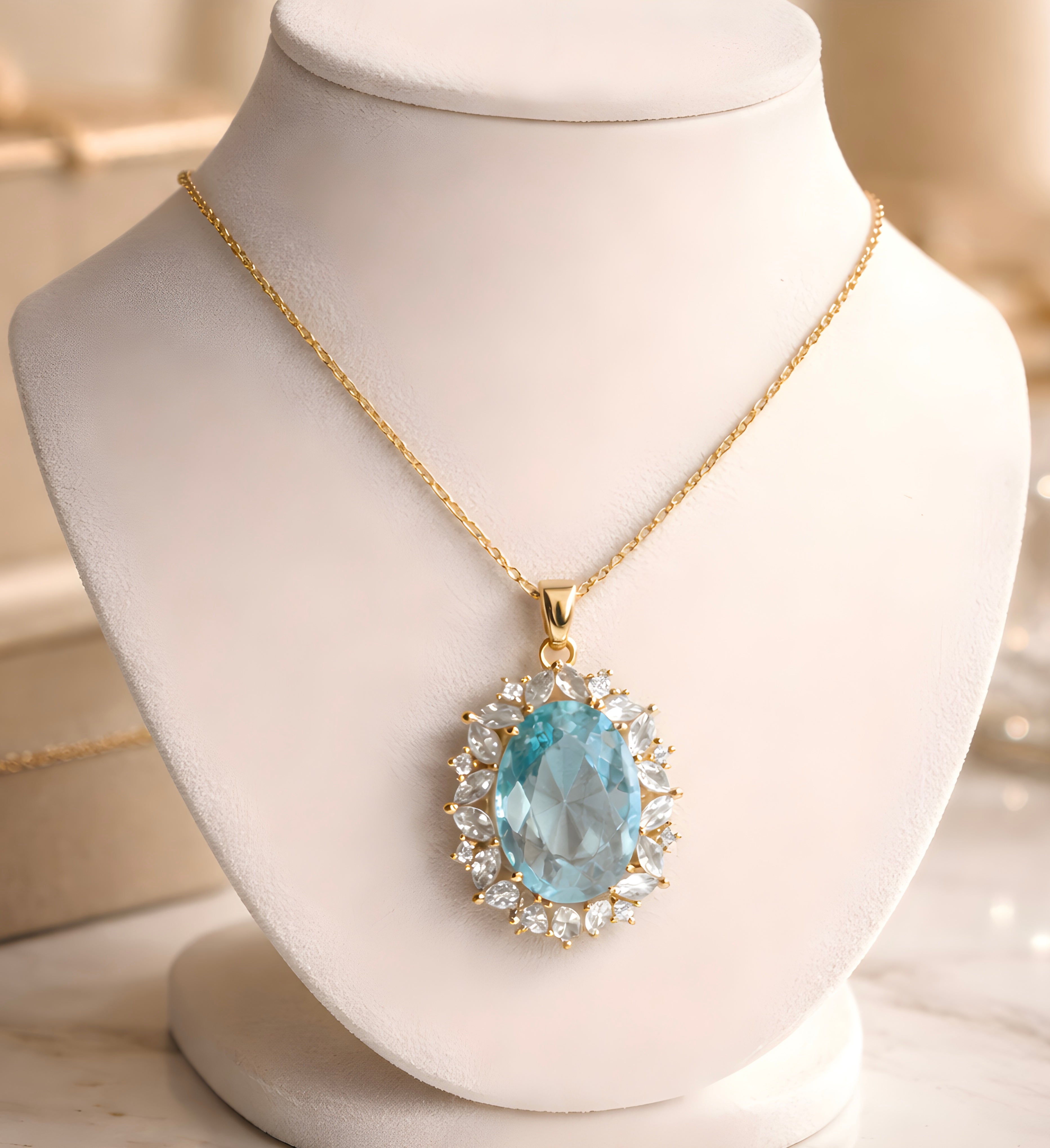 Princess Diana-inspired pendant necklace