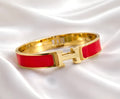 H-Charm Enamel bracelet stainless 18k gold plated