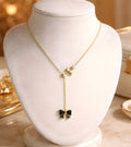 Bowknot pendant necklace