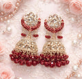 Polki Jhumka earrings