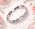 Formal heart shape bracelet