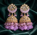 Polki Jhumka earrings