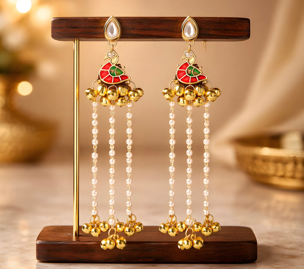 Handmade Beautiful Kashmiri earrings
